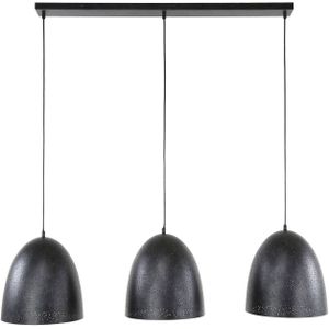 Giga Meubel - Hanglamp Zwart Hanglamp - 3-Lichts - 125x30x150cm