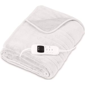 sinnlein - Warmtedeken - Crème - 200 x 180 cm - Elektrische Deken - Automatische Uitschakeling - 9 Temperatuurstanden
