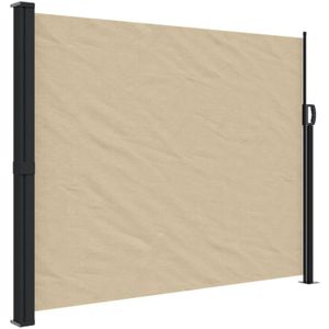 vidaXL Windscherm uittrekbaar 160x300 cm beige