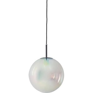 Light and Living hanglamp - zwart - glas - 2957200