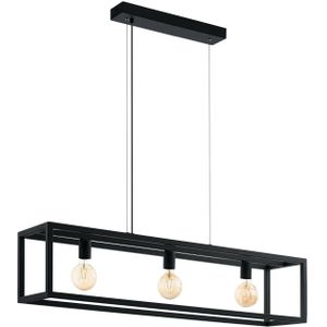 EGLO Elswick Hanglamp - E27 - 110 cm - Zwart