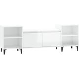 vidaXL-Tv-meubel-160x35x55-cm-bewerkt-hout-hoogglans-wit