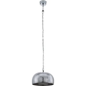 EGLO Vintage Dumphry - Hanglamp - 1 Lichts - ø340 mm. - Chroom