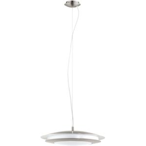 EGLO Moneva-C Hanglamp - LED - Ø 48,5 cm - Grijs/Wit - Dimbaar