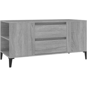 vidaXL-Tv-meubel-102x44,5x50-cm-bewerkt-hout-grijs-sonoma-eikenkleurig