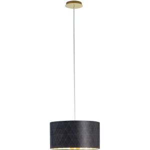 EGLO design Dolorita - Hanglamp - 3 Lichts - Ø500mm. - Messing - Zwart, Goud