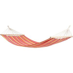 Feel Furniture - Hangmat met houtbar en vulling - Tropical - 200cmx150cm