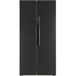 Frilec BONNSBS-238-200EB - Amerikaanse koelkast - No Frost - Met Display - 445 Liter - Zwart