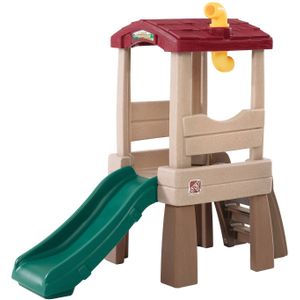 Step2 Lookout Treehouse Speeltoestel Met Glijbaan Speeltoren Van Plastic / Kunststof Voor Kleine Tuin