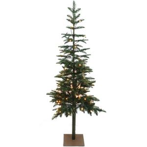 Wintervalley Trees - Kunstkerstboom Fredrik met LED verlichting - 120x50cm - Groen