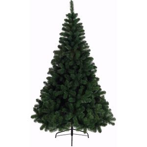 Kunst kerstboom/kunstboom groen H120 cm - Kunstkerstboom