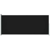 vidaXL Tuinscherm uittrekbaar 200x500 cm zwart