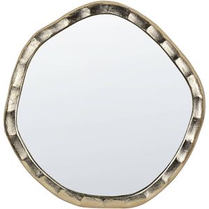 Beliani ANGKE - Decoratieve Spiegel-Goud-Aluminium