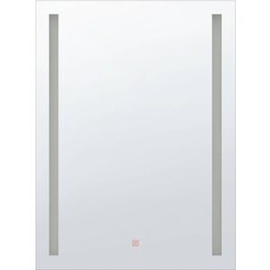Beliani MARTINET - LED-spiegel - Kunststof - Zilver