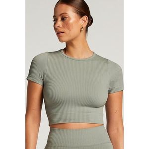 Hunkemöller HKMX Sport cropped top Seamless Groen