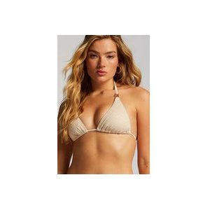 Hunkemöller Triangle bikinitop crochet Wit