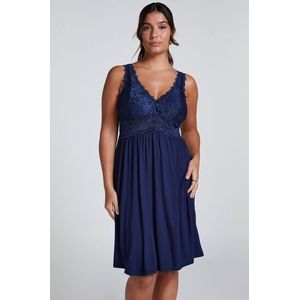 Hunkemöller Slipdress Nora Lace Blauw