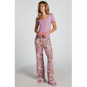 Hunkemöller Pyjamabroek Jersey Paars