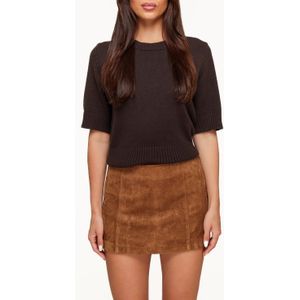 Camel Suede - Skort