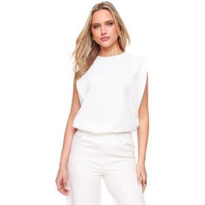 Witte Basic Schoudervullingen - Top