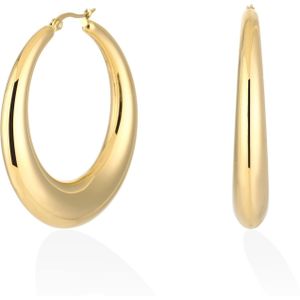 Gouden Grote Creolen - Oorbellen