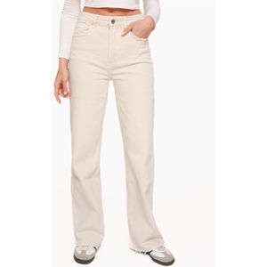 Beige Wijde Tall Spijkerbroek