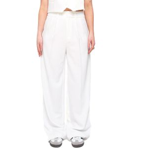 Witte STUDIO Wijde - Pantalon