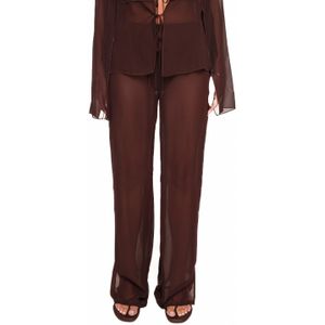 Donkerbruine Luchtige - Broek