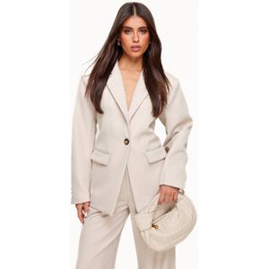 Beige Classic Rug Riem Detail - Blazer