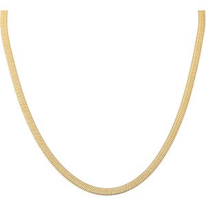 1905 Gouden Platte Schakel - Ketting