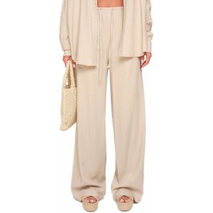 Beige Linnen - Broek