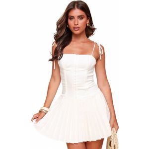 Witte Petite Corset - Jurk