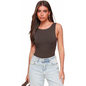 Donkerbruine Basic - Body