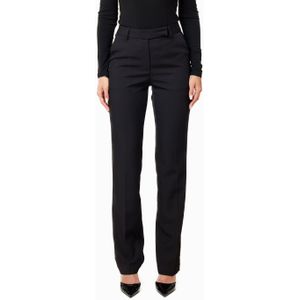 Zwarte Lange Fitted Classic - Pantalon