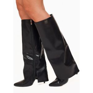 Zwarte Hoge Classic Hak - Laarzen