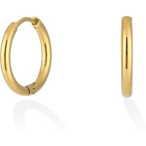 Gouden Basic Hoop - Oorbellen