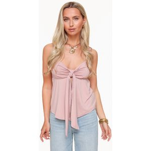 Lichtroze Strik - Top