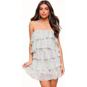 Buitengewoon de Boet - Papaver Spray - Kunstbloem - Cream - 64 cm