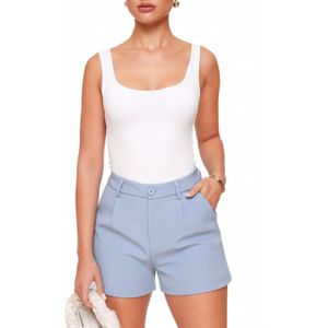Blauwe Basic Zomer - Short