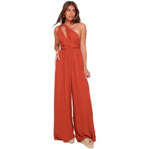 Roest Tall Lurex Halter - Jumpsuit