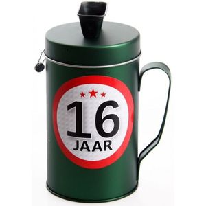 16 jaar geworden spaarpot