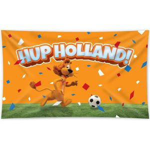 Gevelvlag Loeki de Leeuw Hup Holland 100 x 150 cm oranje