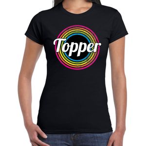 Toppers - Topper fan t-shirt zwart voor dames - Toppers supporter shirt S