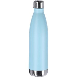 Thermosfles / isoleerfles turquoise RVS 0.75 L