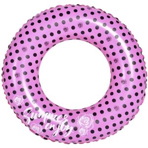 Opblaasbare zwembad band/ring roze 90 cm