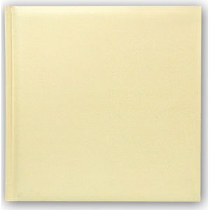 Fotoboek/fotoalbum met 20 paginas beige 32 x 32 x 2,5 cm