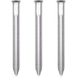 Voordeelset van 24x stuks tent haringen extra stevig 24 cm van metaal