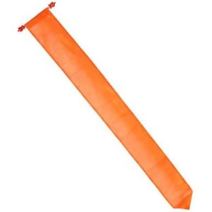 Oranje vlag wimpel voor Koningsdag of het EK / WK voetbal 150 cm