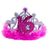 Roze sweet 16 tiara
