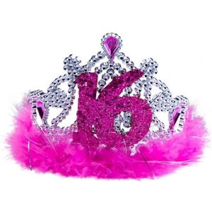 Roze sweet 16 tiara